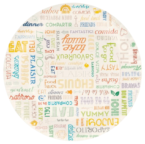 Assiette carton biodégradable 29 cm