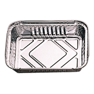 Barquette aluminium rectangulaire 550 ml