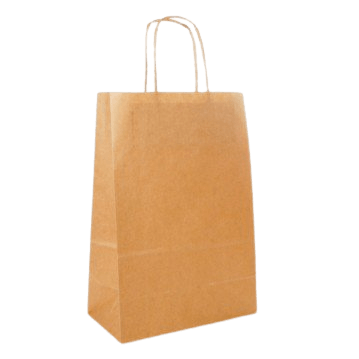 Sac cabas Kraft à anses 20+10x29cm