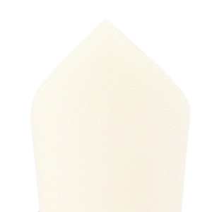 Serviette 38x38 Blanche 2 plis