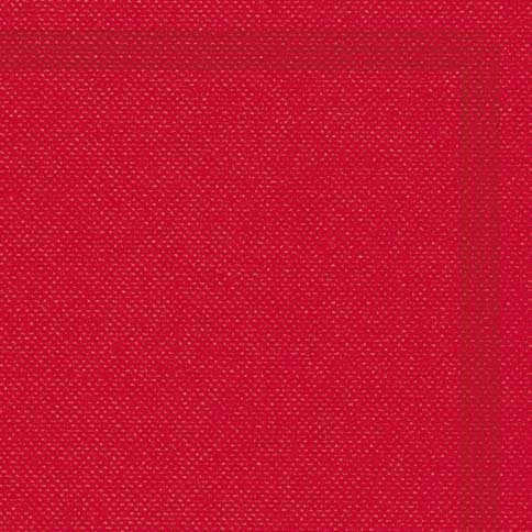 Serviette 38x38 TENDANCE Rouge + liseré