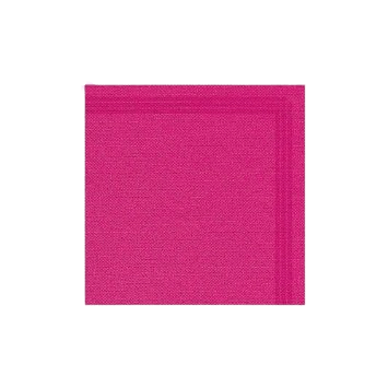 Serviette 38x38 TENDANCE Fushia + liseré