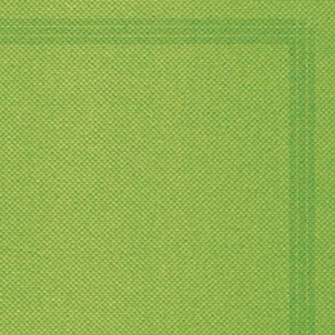 Serviette 38x38 TENDANCE Vert pomme+liseré