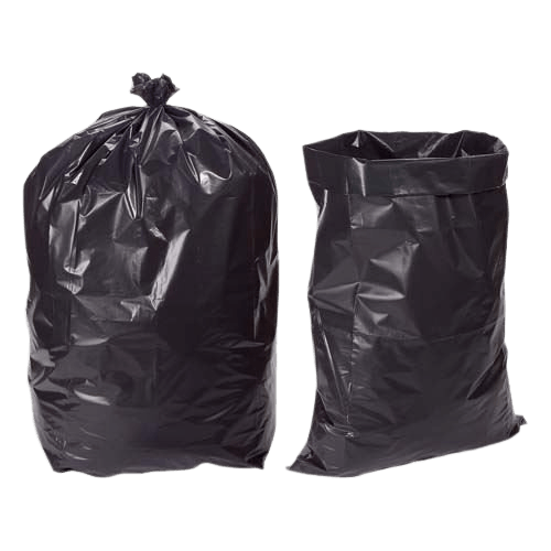 Etui de 10 Sacs poubelle 150L Noir - BOURBON PLASTIQUES - 5ABP150 