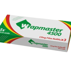 Film Alimentaire Wrapmaster 0.45x300 m - Carton de 3 unités. - Alpes  détergents