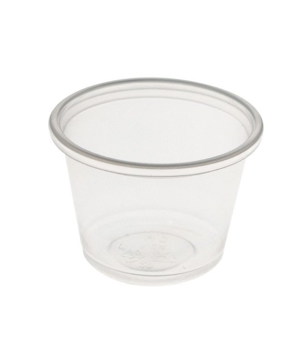 Couvercle Pot à sauce transparent - 60ml