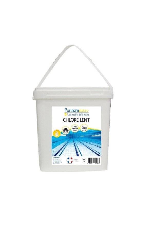 PISCINE Chlore Lent - 5 kg