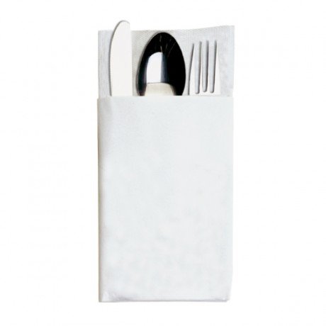 Serviettes 2 plis KANGOUROU BLANC