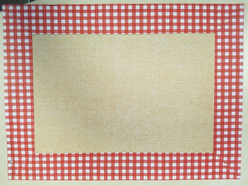 Set Lin Vichy 30x40 cm