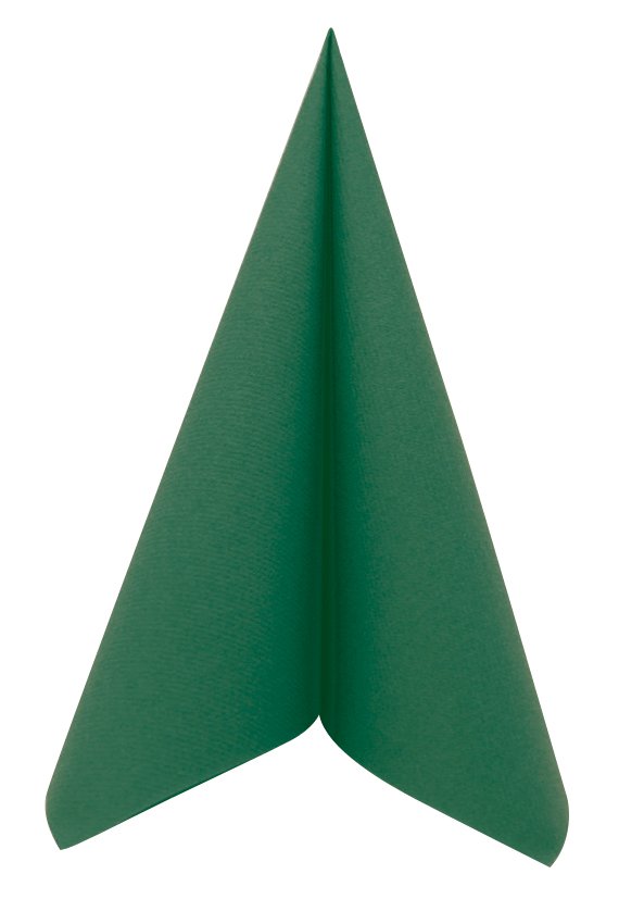 Serviette VOIE SECHE 40 x 40 cm VERT SAPIN