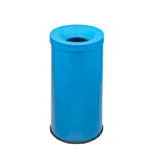 Corbeille Cocorito Antifeu Bleu 50L