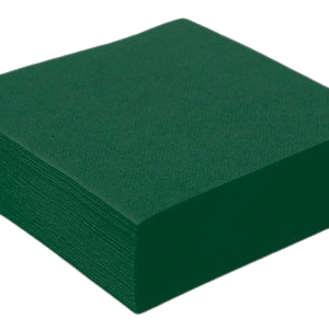 Serviette COCKTAIL 25x25 VERT SAPIN