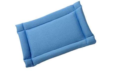 Mini bandeau VITRE - Velcro - bleu clair - 10 x 16 cm