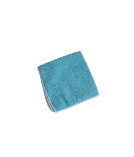 Tissu microfibre vert 30x30cm