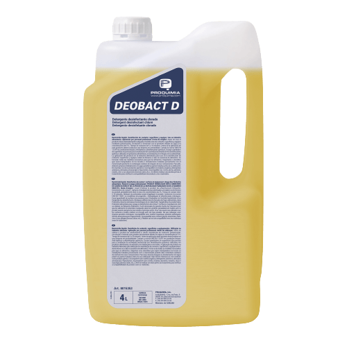 DEOBACT D Nettoyant Bactéricide Fongicide Alimentaire 4L