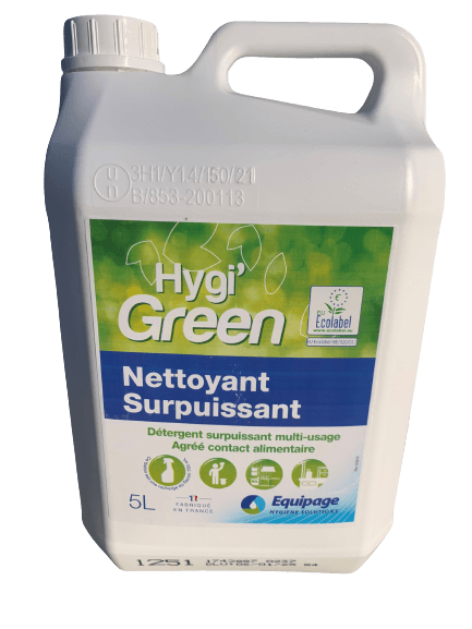 HYGI'GREEN STRONGCLEAN Detergent Surpuissant ECOLABEL