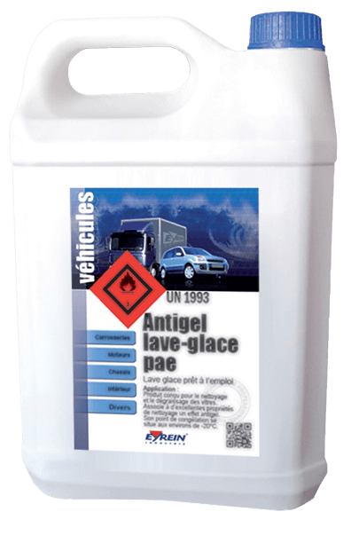 Lave-glace hiver antigel -15°C Auto5 5L