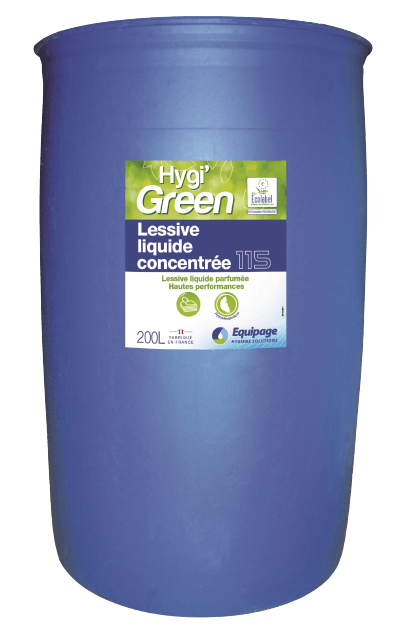 HYGI'GREEN 115 Lessive Liquide Ultra-Concentée ECOLABEL