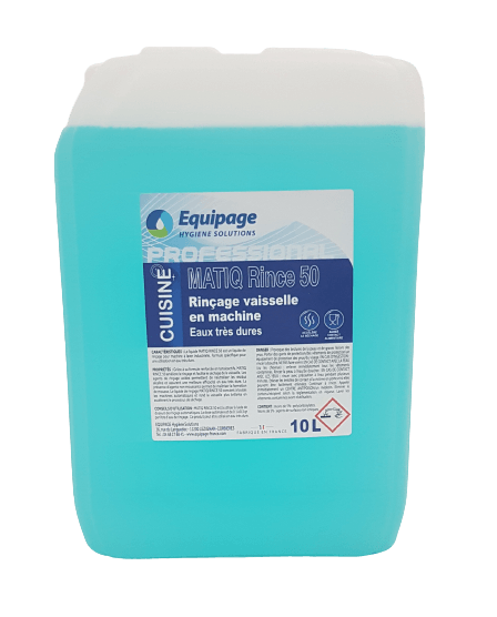 PRO MATIC RINCE 50 Liquide Rinçage Vaisselle - Bidon de 10L.