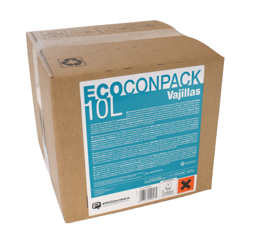 ECOCONPACK VAJILLAS liquide vaisselle manuel - poche de 10L.