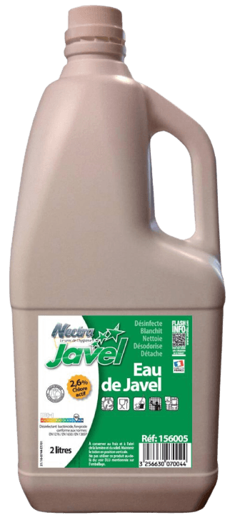 JAVEL NECTRA 9° ( 2.6%) - Bidon de 2L.