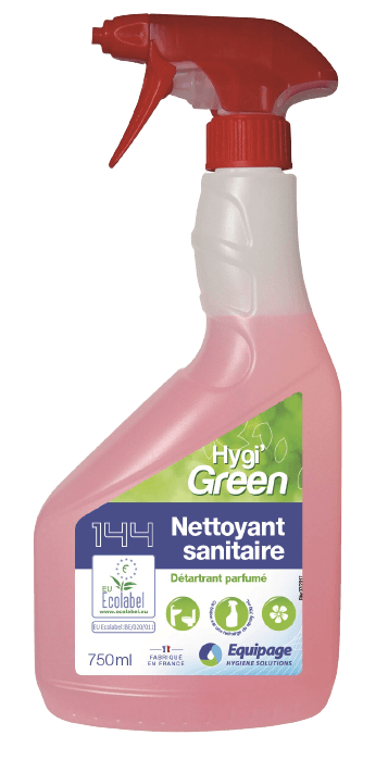 HYGI'GREEN 144 Nett. Sanitaire Anti-Calcaire ECOLABEL