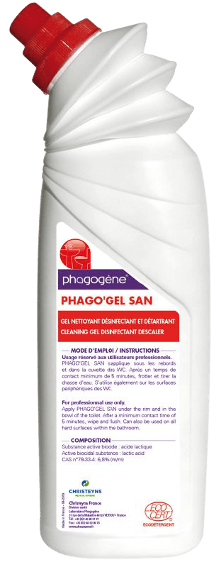 Gel détartrant sanitaire WC 5 en 1 - Ecologique et efficace