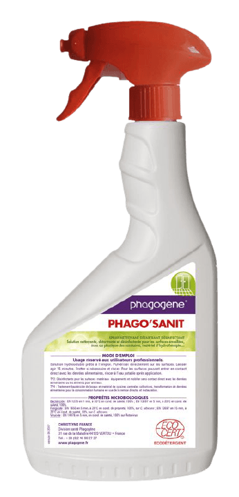 PHAGO’SANIT Nettoyant Détartrant Désinfectant ECOCERT