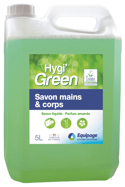 HYGI'GREEN Savon Main et Corps Ecolabel