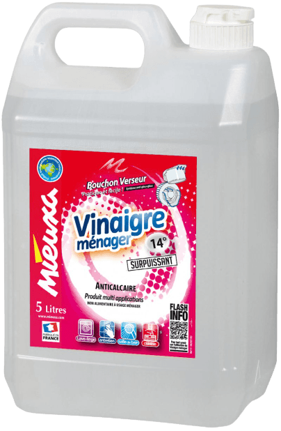 Vinaigre ménager parfum citron, 1 litre, par 3