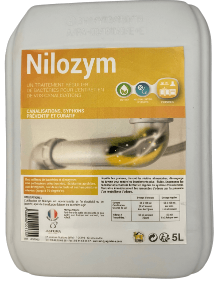 NILOZYM Nettoie & Entretient les Siphons et les Canalisations