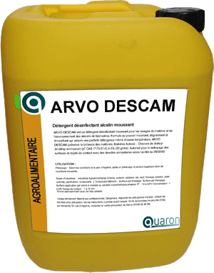 ARVO DESCAM Dégraissant Désinfectant Alimentaire