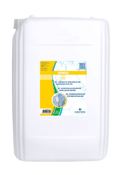 RINSE Liquide de Rinçage Vaisselle - Bidon de 20L