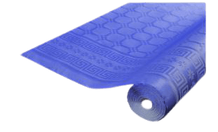 Rlx nappe papier Bleu vif  25 x 1.18 m