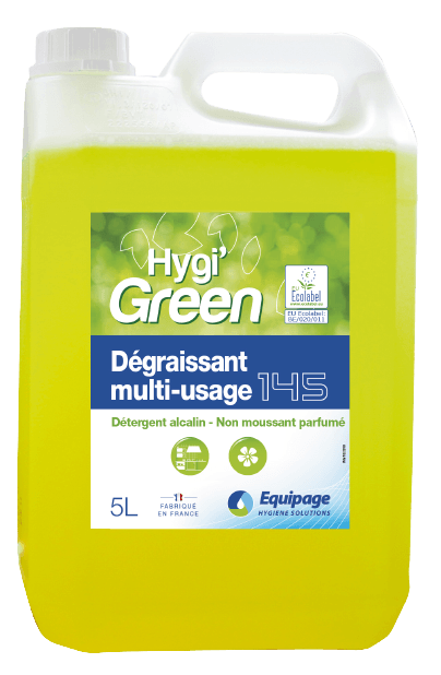 HYGI'GREEN 145 Dégraissant ECOLABEL.