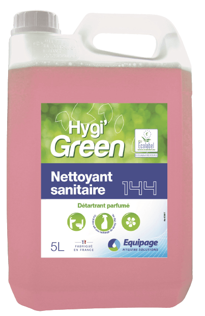 HYGI'GREEN 144 Nett. Sanitaire Anti-Calcaire ECOLABEL