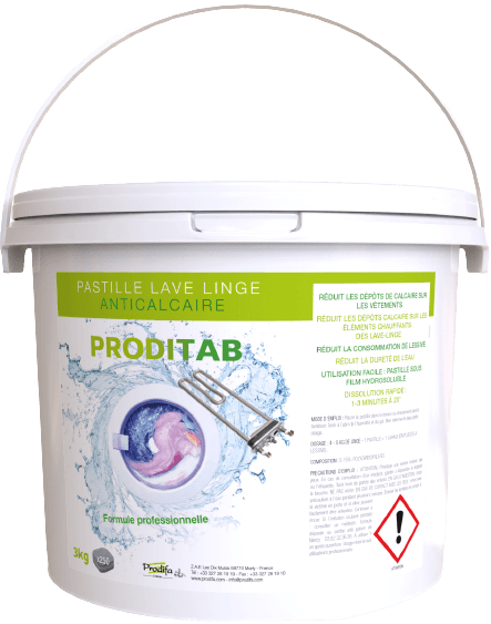 HYGI-TAB Pastilles Anti Calcaire LINGE