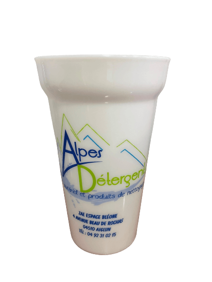 Gobelet réutilisable 'Alpes Détergents'