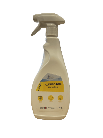 ALP' PRO INOX fait briller les surfaces en inox - 750 ml - Alpes