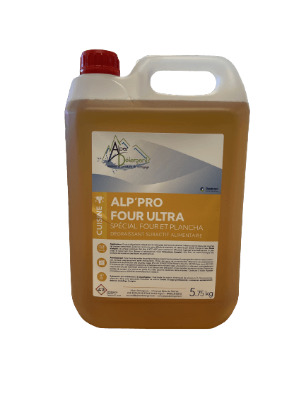 ALP' PRO FOUR ULTRA Dégraissant Four et Plancha - 5 L