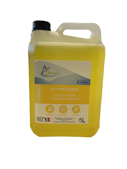 ALP' PRO COROL Liquide Vaisselle Concentré - 5L