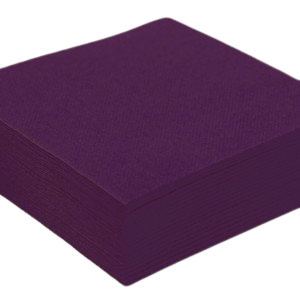 Serviette COCKTAIL 25x25 PRUNE