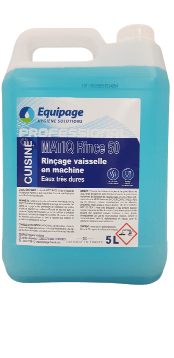 PRO MATIC RINCE 50 Liquide Rinçage Vaisselle.