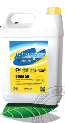 OLNET 50 Liquide Vaisselle Ultra concentré poche 5L