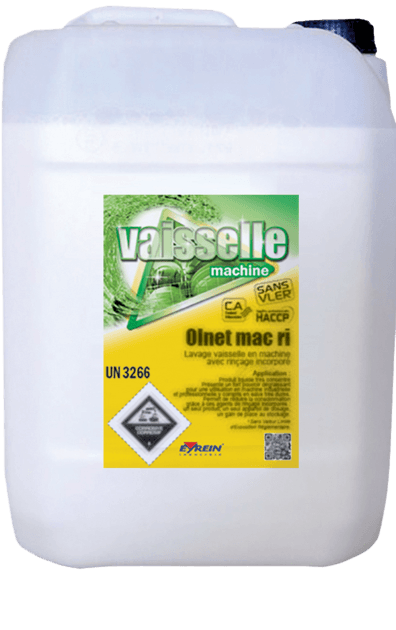 OLNET MAC RI Lavage et Rinçage vaisselle eaux dures -10L