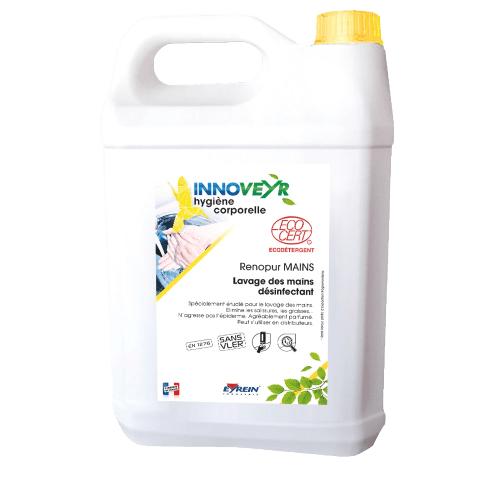 RENOPUR Savon Bactéricide Virucide Ecocert - 5L