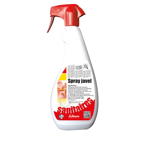 JAVEL SPRAY Détergent Désinfectant Javellisé 750ml