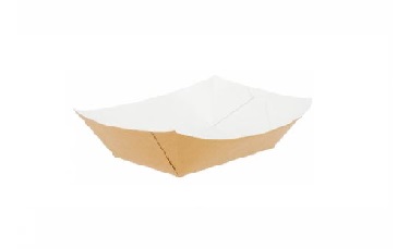 Barquette kraft 480 gr 10 x 6 x 5 cm - Paquet de 200 u