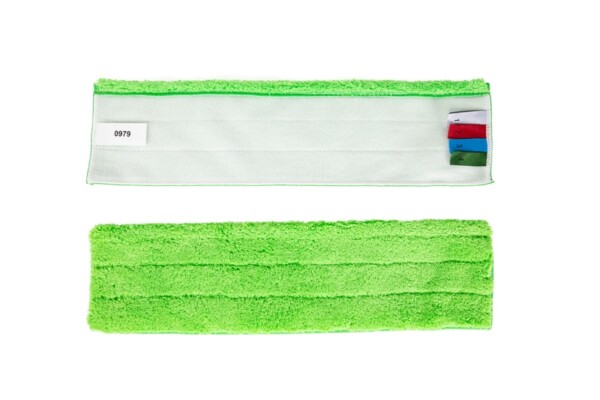 Bandeau Microfibre Dépoussiérage Vert - 60 cm