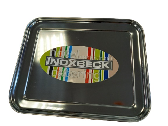 Plateau Rectangle Inox - Unité